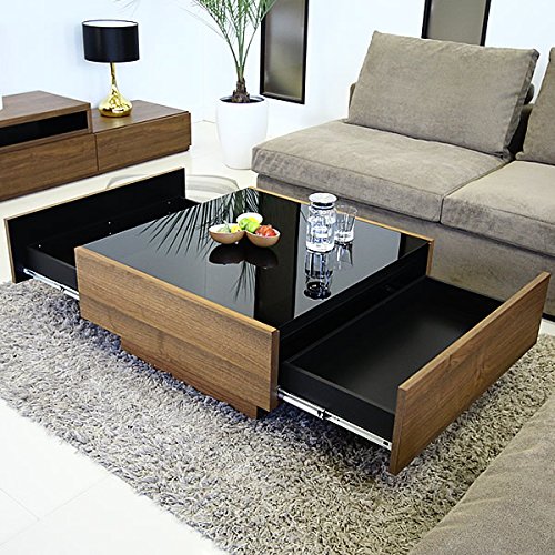 Amazon.co.jp: GENERAL SHAPE GS-BOX GLASS TABLE Center Table, Glass